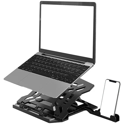 abs-2-in-1-laptop-and-mobile-stand-4 ABS 2-in-1 Laptop and Mobile Stand, Ergonomic