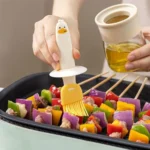 Silicone Brush with Oil Bottle – High Temperature Resistant BBQ Cooking Utensils for Home & Kitchen