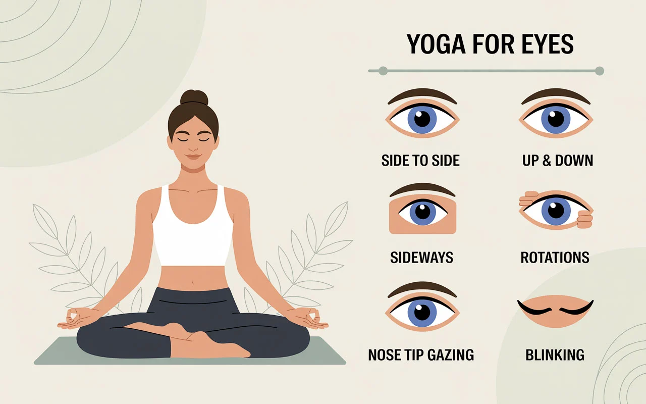 How To Keep Your Eyes Healthy - Yoga for Your Eyes