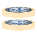 Masking Tape – 20 Meters in Length | 12mm (0.5") Width | 2 Rolls Per Pack