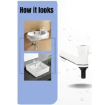 Polo Lite Piller Cock Tap Combo for Kitchen & Wash Basin