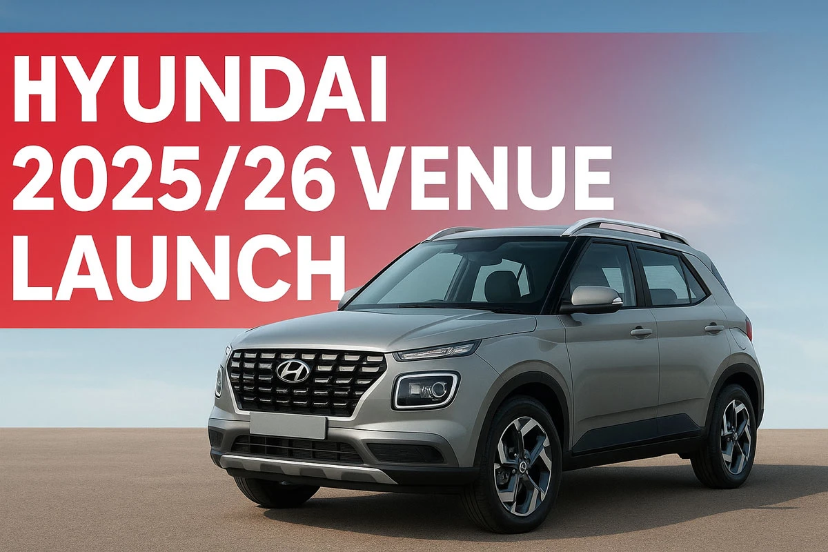 India Sees the Launch of Hyundai’s 2025/26 Venue — Redesigned, Tech-Packed, and Starting at ₹7.90 Lakh