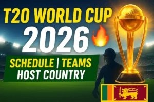 T20 World Cup 2026: Schedule, Teams, Host, and Latest Updates