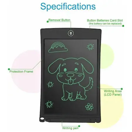 8.5 Inch LCD Writing Tablet – Reusable Drawing & Learning Board for Kids