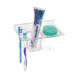 Soap Brush Toothpaste Stand 3 in 1 with Tumbler
