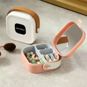 Plastic Storage Bins Box for Jewelry Portable