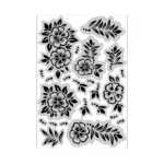 Floral Hand Stencil for Women | Temporary Tattoo Sticker for Hands | Easy DIY Bridal & Festival Design | Self Adhesive Body Art Stencil