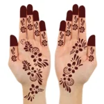 Instant Mehndi Stencil – Beautiful Arabic Floral Hand Design for Women, Self Adhesive Henna Template, Perfect for Festivals & Weddings