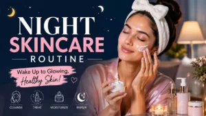 Night Skincare Routine: The Secret to Waking Up with Healthy, Glowing Skin