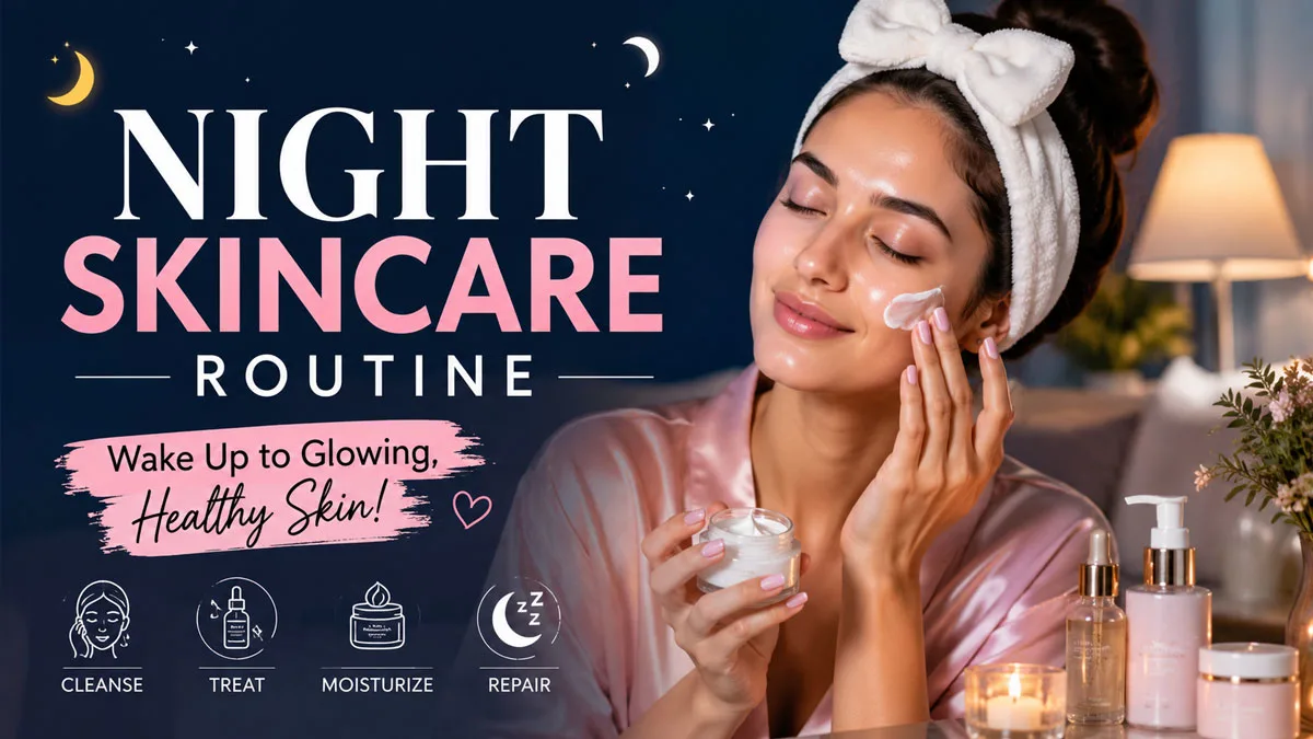 Night Skincare Routine: The Secret to Waking Up with Healthy, Glowing Skin