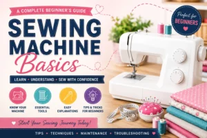 Sewing Machine Basics: A Complete Beginner's Guide to Getting Started