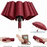 UV Umbrella for Women, Mini Folding Portable 3-Fold Umbrellas