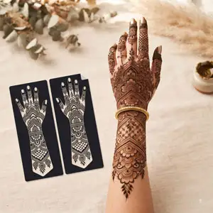 Full Hand Mehndi Stencils