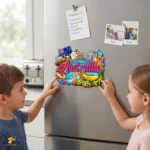 australia souvenir fridge magnet