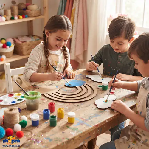 Kids' art and craft activities